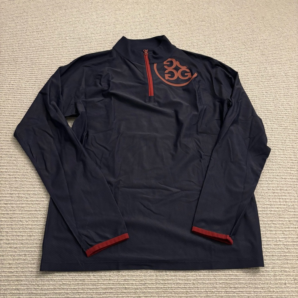Navy Long Sleeve Quarter Zip by G/Fore